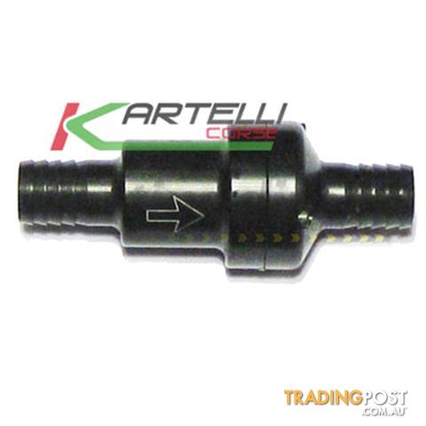 Go Kart Inline Thermostat  Kartelli Corse 55 degree.  For most water cooled engines - ALL BRAND NEW !!!