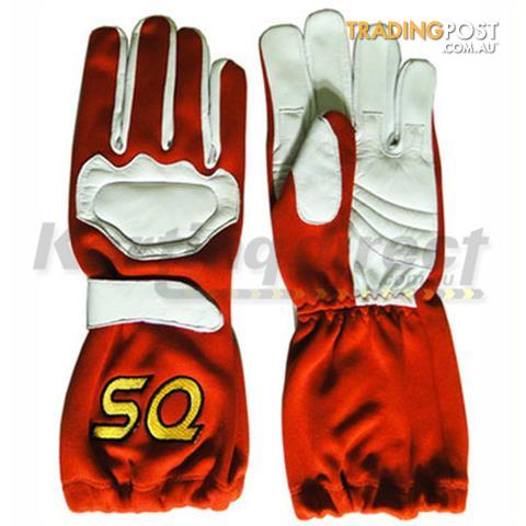 Go Kart SQ Racing Gloves   Child Large - ALL BRAND NEW !!!