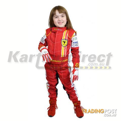 Go Kart SQ Racing Race Suit Child Small - ALL BRAND NEW !!!