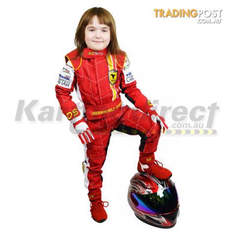 Go Kart SQ Racing Race Suit Child Small - ALL BRAND NEW !!!