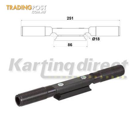 Go Kart Alloy Heel Rest. Please check diagram to see if it suits your chassis - ALL BRAND NEW !!!