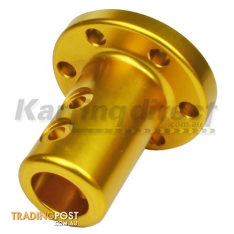 Go Kart Steering Boss Angled 6 degree _ Gold 19mm Shaft - ALL BRAND NEW !!!