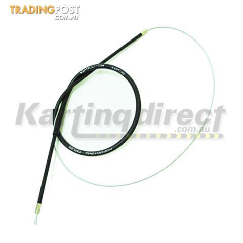 Go Kart Accelerator Cable  Lug  Black  Long - ALL BRAND NEW !!!