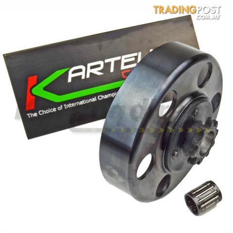 Go Kart Clutch Drum, 12 Tooth Sprocket and Bearing suit IAME X30 KA100 RL Leopard or Cheetah - ALL BRAND NEW !!!