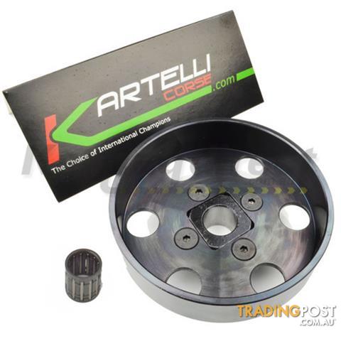 Go Kart Clutch Drum, 12 Tooth Sprocket and Bearing suit IAME X30 KA100 RL Leopard or Cheetah - ALL BRAND NEW !!!