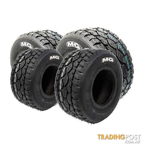 Go Kart Tyre set  MG White (wets) - ALL BRAND NEW !!!