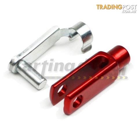 Go Kart The Brake Clevis Clevis Clip Red M6 Right Hand Thread - ALL BRAND NEW !!!