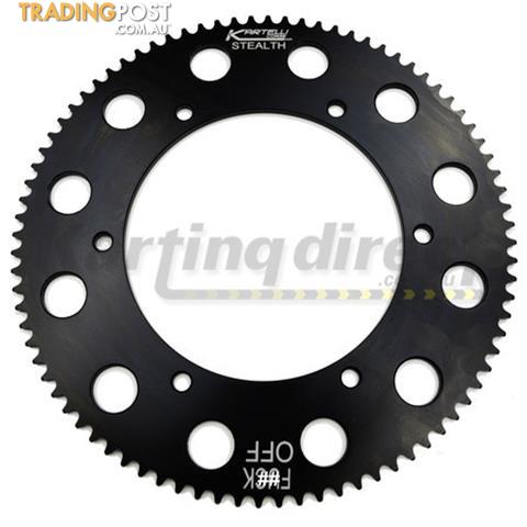 Go Kart Kartelli Corse STEALTH Sprocket 65 teeth.  Careful they are rude. - ALL BRAND NEW !!!