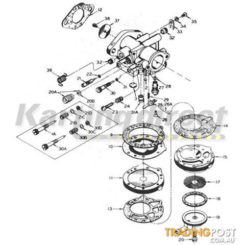 Go Kart Carburettor  Tillotson  HL 334ab  Gasket and Needle Kit  as used on Leopards - ALL BRAND NEW !!!