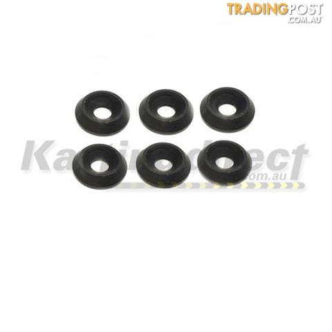 Go Kart Washer  Counter Sunk Alloy  Black Anodised  M8 ( Large ) - ALL BRAND NEW !!!