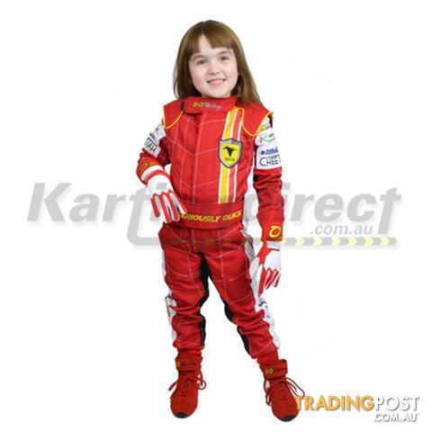 Go Kart SQ Racing Race Suit Approx. 6yo - ALL BRAND NEW !!!