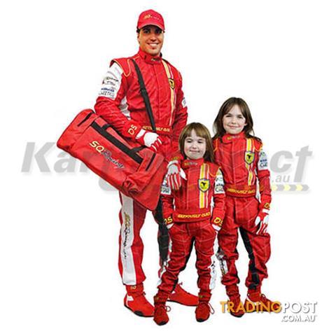 Go Kart SQ Racing Race Suit Approx. 6yo - ALL BRAND NEW !!!