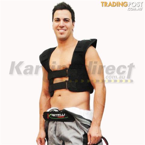 Go Kart Kartelli rib vest padded  Approx. 5yo + - ALL BRAND NEW !!!