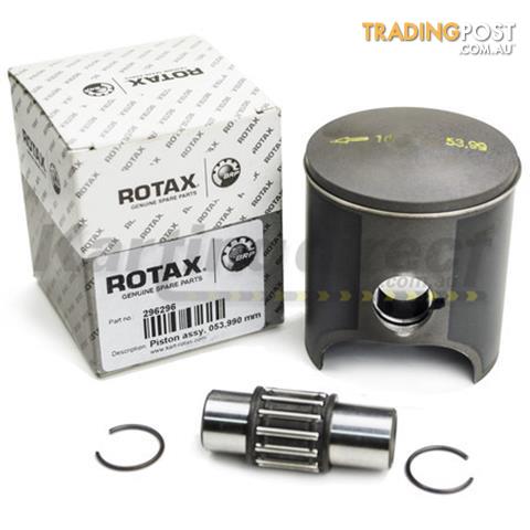Go Kart Rotax Piston and Ring Kit 53.98 1st Oversize  Rotax Part No.: 296298 - ALL BRAND NEW !!!