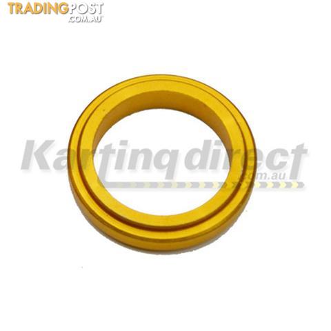 Go Kart Front Stub Axle Wheel Spacer 5mm x 17mm shaft  GOLD - ALL BRAND NEW !!!