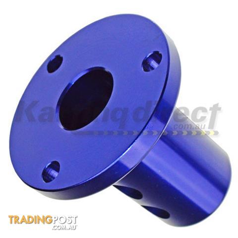 Go Kart Steering Boss Straight Flat - Blue 20mm Shaft - ALL BRAND NEW !!!