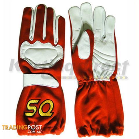 Go Kart SQ Racing Glove 7yo Kids Karting Gloves - ALL BRAND NEW !!!