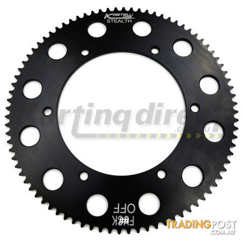 Go Kart Kartelli Corse STEALTH Sprocket 76 teeth.  Careful they are rude. - ALL BRAND NEW !!!