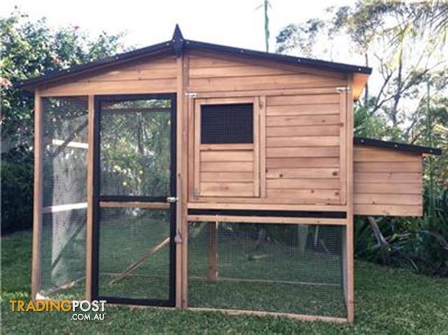 Chicken Coop Cat Enclosure Rabbit hutch pet house cage 