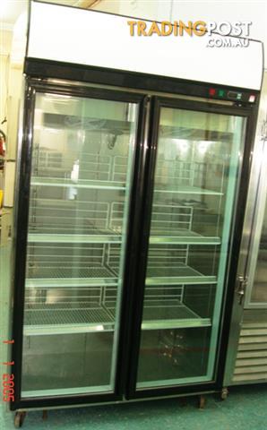 950ltr 2 Glass Door Refurbished Freezer