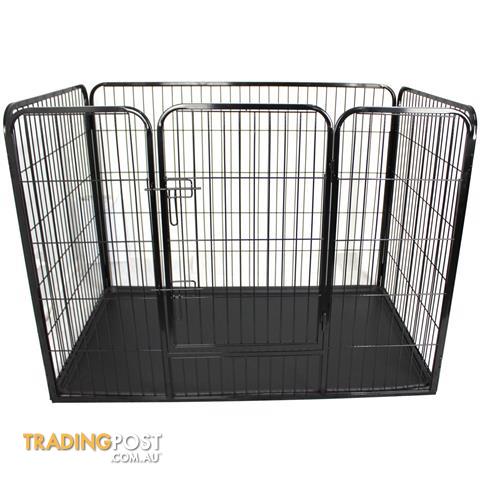 puppy pen with tray