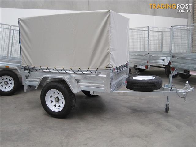 HEAVY DUTY 6X4 CAGE TRAILER WITH COVER SPECIAL PRICE