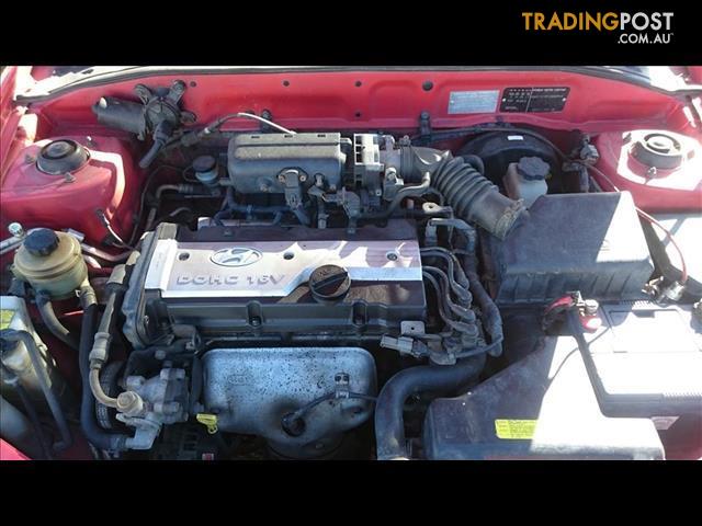10/2000 Hyundai Accent  2Dr Hatch Manual petrol 1.5 ltr 4cyl ENGINE COMPLETE