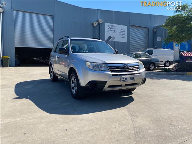 2009 Subaru Forester X 2009 Subaru Forester X