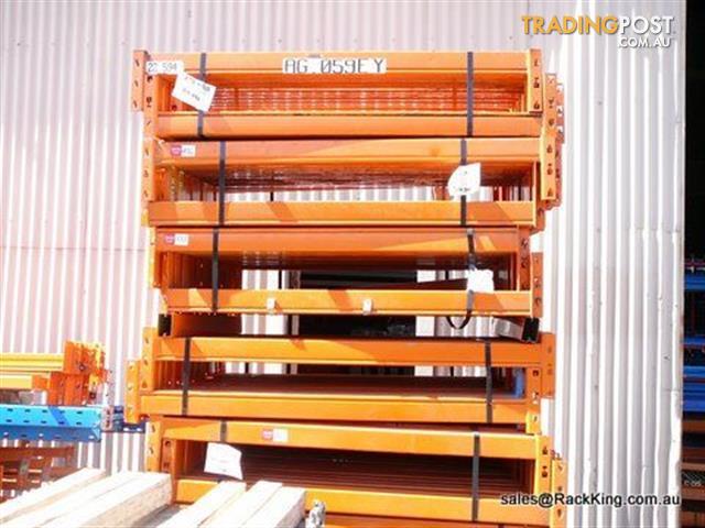 USED DEXION PALLET RACKING BEAMS 2591MM LONG