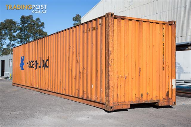 Used 40ft Shipping  Containers  Bundaberg  From 4100 GST