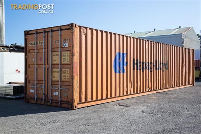 Used 40ft Shipping  Containers  Bundaberg  From 4100 GST