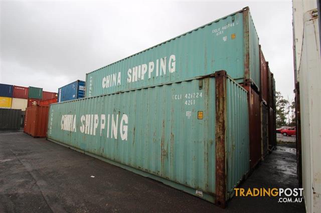 Used 40ft Shipping  Containers  Bundaberg  From 4100 GST