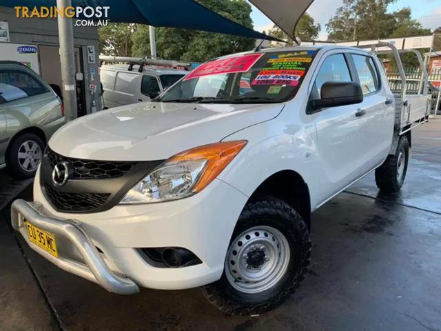 2014 Mazda Bt 50 Xt 4x4 My13 Dual C Chas