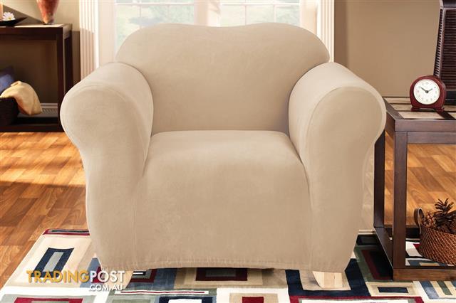 Surefit Pearson Sofa Chair Cover Ivory