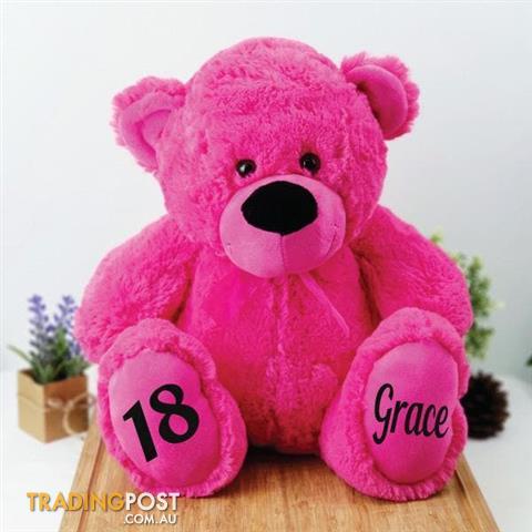 personalised 18th birthday teddy bears