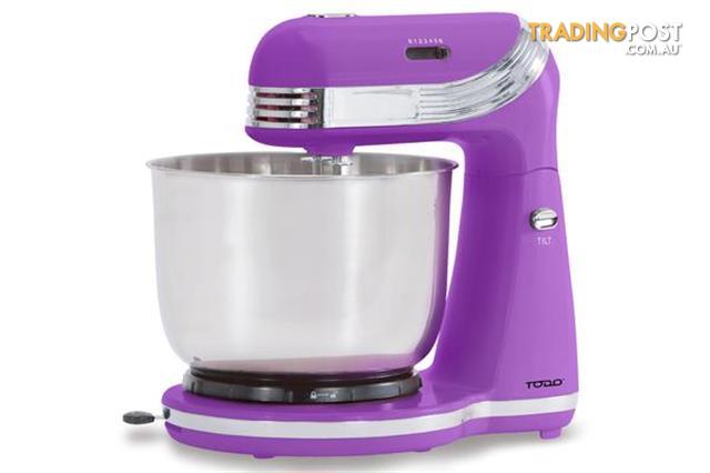 purple food mixer