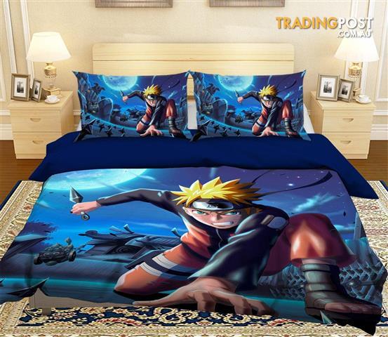 naruto bed cover