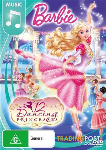 barbie in the 12 dancing princesses dvd