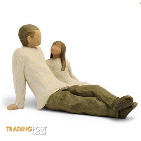 willow tree figurines father daughter