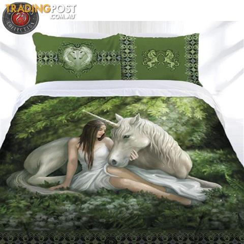 Anne Stokes Pure Heart Quilt Cover Set King