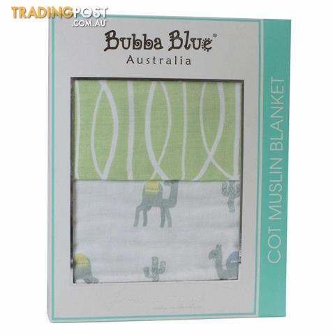bubba blue muslin