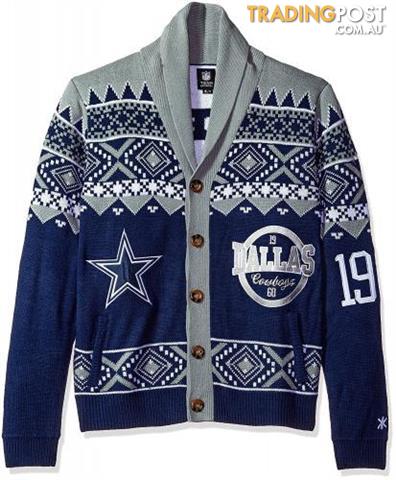 Dallas Cowboys NFL American Football Team Cardigan Style 3D Men And Women Ugly  Sweater Shirt For Sport Lovers On Christmas - Limotees