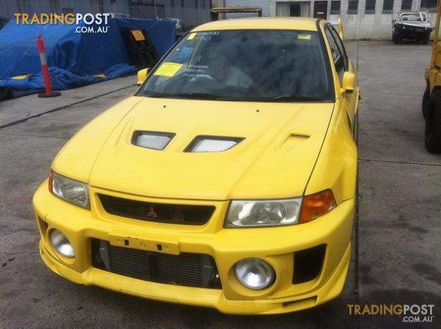 MITSUBISHI EVO V VI WRECKING for parts