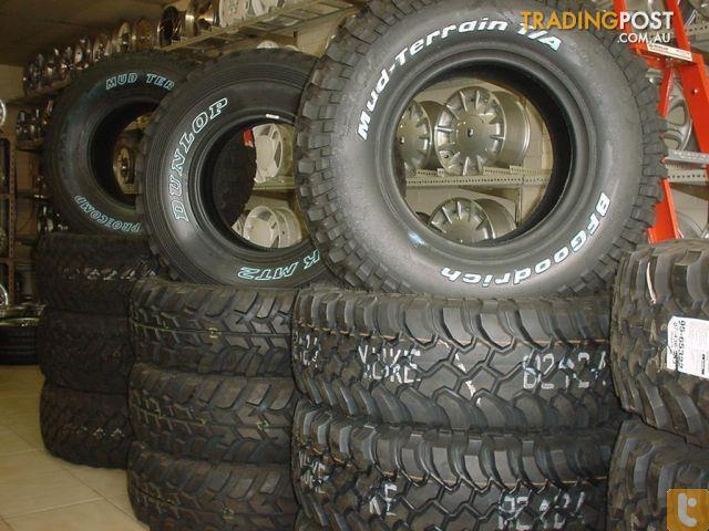 Second hand 4WD tyres, new and used Huge Range