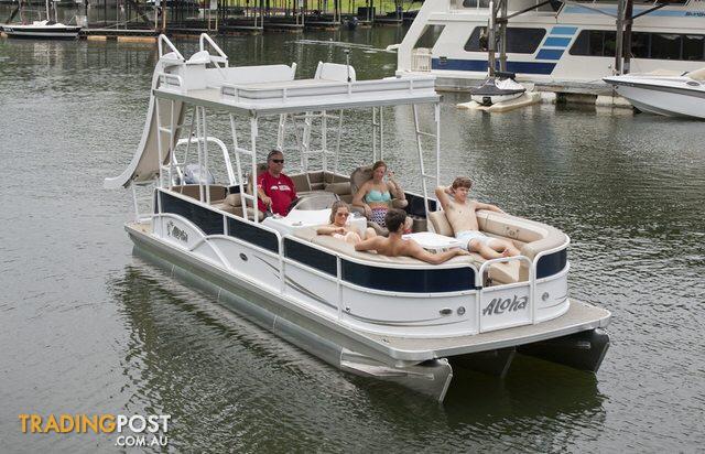 Aloha Pontoon Party Boats For Sale In Arundel Qld Aloha Pontoon Party