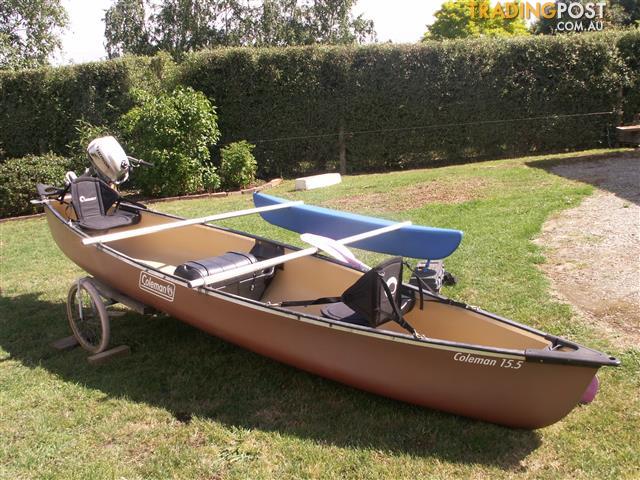 Canoe Coleman RAMX & Honda 2HP 4 Stroke Outboard for sale in Drouin VIC ...