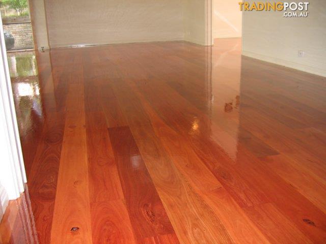 Red Ironbark Overlay Flooring Rustic Grade 130x14mm Solid Timber ...