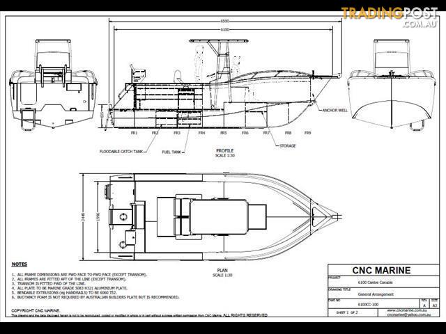 SABRECRAFT 6300 CENTRE CONSOLE