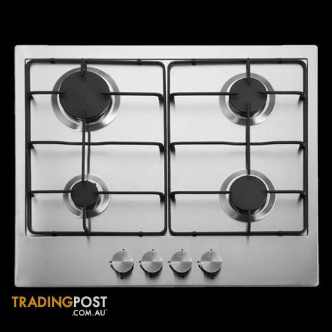 Venini 60cm Stainless Steel Gas Cooktop Model Vcg60s