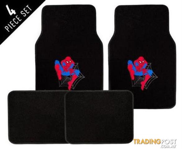 spiderman car mats